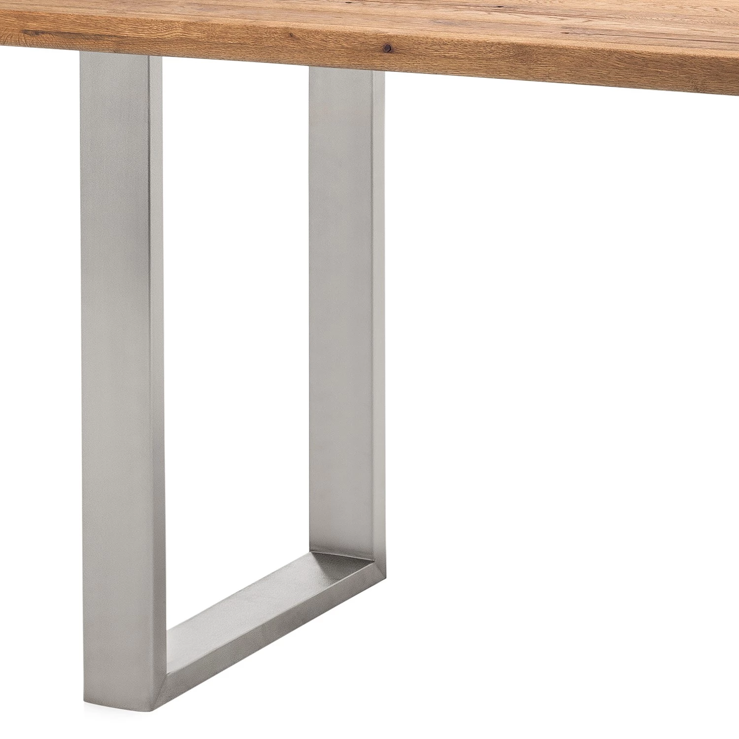 Fredriks Table haute Carver - Chêne sauvage - 160 x 100 cm - Argenté 2 Fredriks Table haute Carver - Chêne sauvage - 160 x 100 cm - Argenté – Image 2