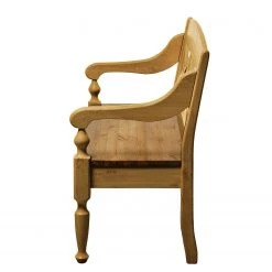 Maison Belfort Banc Villefort - Pin massif - Epicéa lessivé - Largeur : 112 cm -Meubles de salle à manger Soldes Magasin 1000201388 211122 08325803130 DETAILS P000000001000201388