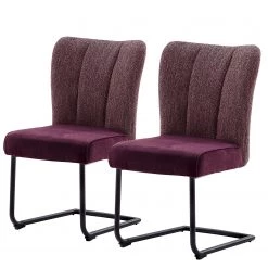 Fredriks Chaises Arleta (lot de 2) - Bordeaux