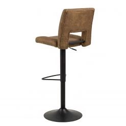 Roomscape Chaises de bar Selina (lot de 2) - Microfibre / Métal - Marron vintage / Noir mat 12 Roomscape Chaises de bar Selina (lot de 2) - Microfibre / Métal - Marron vintage / Noir mat -Meubles de salle à manger Soldes Magasin 1000202037 200212 11145500031 DETAILS P000000001000202037