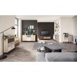 Norrwood Commode Brookton II - Multicolore / Imitation chêne -Meubles de salle à manger Soldes Magasin 1000202440 200124 09541700092 MOOD DETAILS P000000001000202440 mood