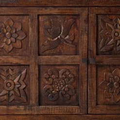 Wolf-Möbel Buffet Carving - Acacia massif / Métal - Acacia / Noir 29 Wolf-Möbel Buffet Carving - Acacia massif / Métal - Acacia / Noir -Meubles de salle à manger Soldes Magasin 1000202474 201008 14583000006 DETAILS P000000001000202474