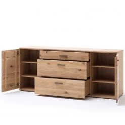 Loftscape Buffet Salvo - Partiellement en chêne massif - Planches de chêne Bianco / Gris -Meubles de salle à manger Soldes Magasin 1000207365 200317 14294900141 DETAILS P000000001000207365