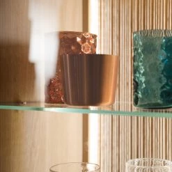 Loftscape Vitrine Salvo I - Partiellement en chêne massif - Planches de chêne Bianco / Gris -Meubles de salle à manger Soldes Magasin 1000207372 200317 14303700202 DETAILS P000000001000207372