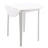 Loftscape Table Trion II - Partiellement en pin massif - Blanc