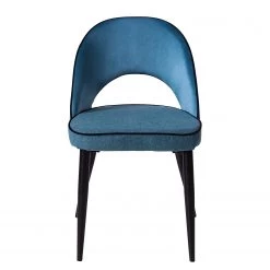 Jack & Alice Chaises capitonnées Jacky (lot de 2) - Tissu & velours / Métal - Gris chiné / Noir 16 Jack & Alice Chaises capitonnées Jacky (lot de 2) - Tissu & velours / Métal - Gris chiné / Noir -Meubles de salle à manger Soldes Magasin 1000208741 201021 16214400009 DETAILS P000000001000208741