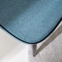 Jack & Alice Chaises capitonnées Jacky (lot de 2) - Tissu & velours / Métal - Gris chiné / Noir 23 Jack & Alice Chaises capitonnées Jacky (lot de 2) - Tissu & velours / Métal - Gris chiné / Noir -Meubles de salle à manger Soldes Magasin 1000208741 201229 16243100007 DETAILS P000000001000208741