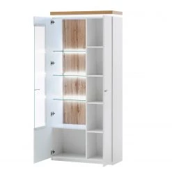 Loftscape Vitrine Mundai II - Avec éclairage - Blanc / Imitation chêne de Wotan 7 Loftscape Vitrine Mundai II - Avec éclairage - Blanc / Imitation chêne de Wotan -Meubles de salle à manger Soldes Magasin 1000209066 200402 14351000078 DETAILS P000000001000209066