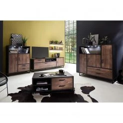 Red Living Buffet haut Hixson - Imitation chêne de tonneau / Noir 8 Red Living Buffet haut Hixson - Imitation chêne de tonneau / Noir -Meubles de salle à manger Soldes Magasin 1000209072 200402 14351900090 MOOD DETAILS P000000001000209072 mood