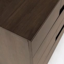 Red Living Commode Kluuvi I - Placage en bois véritable - Noyer / Noir -Meubles de salle à manger Soldes Magasin 1000210871 200429 17360100035 DETAILS P000000001000210871