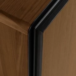 Red Living Buffet Juuka - Placage en bois véritable - Noyer / Noir -Meubles de salle à manger Soldes Magasin 1000210884 200429 17362600065 DETAILS P000000001000210884