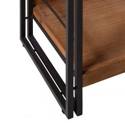 Ars manufacti Étagère Manchester VII - Acacia massif / Métal - Acacia / Anthracite -Meubles de salle à manger Soldes Magasin 1000210955 201008 16421300017 DETAILS P000000001000210955