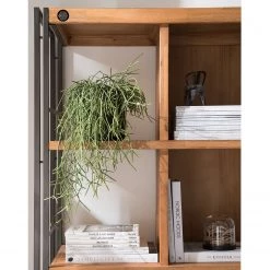 Ars manufacti Étagère Manchester VII - Acacia massif / Métal - Acacia / Anthracite -Meubles de salle à manger Soldes Magasin 1000210955 210121 12574700012 DETAILS P000000001000210955