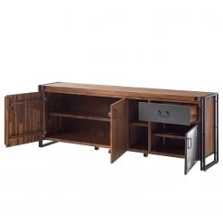 Ars manufacti Buffet Manchester VI - Acacia massif / Métal - Acacia / Anthracite -Meubles de salle à manger Soldes Magasin 1000210964 201027 09484600029 DETAILS P000000001000210964