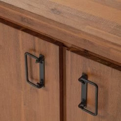 Ars manufacti Buffet Manchester VI - Acacia massif / Métal - Acacia / Anthracite -Meubles de salle à manger Soldes Magasin 1000210964 201027 09484600032 DETAILS P000000001000210964