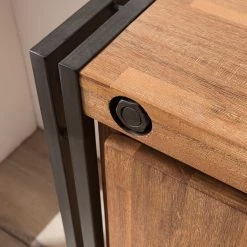 Ars manufacti Buffet Manchester VI - Acacia massif / Métal - Acacia / Anthracite -Meubles de salle à manger Soldes Magasin 1000210964 210121 12574800026 DETAILS P000000001000210964