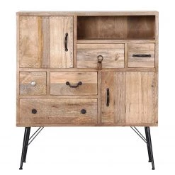 Red Living Commode Latta - Manguier massif / Métal - Manguier / Noir 13 Red Living Commode Latta - Manguier massif / Métal - Manguier / Noir -Meubles de salle à manger Soldes Magasin 1000211450 200504 13494300184 DETAILS P000000001000211450