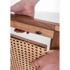 Naturoo Buffet haut Nyack - Manguier massif / Vannerie - Manguier / Doré 9 Naturoo Buffet haut Nyack - Manguier massif / Vannerie - Manguier / Doré -Meubles de salle à manger Soldes Magasin 1000211487 210217 11364200012 DETAILS P000000001000211487