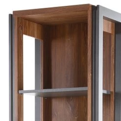 Ars manufacti Étagère Marton I - Imitation chêne Stirling / Anthracite -Meubles de salle à manger Soldes Magasin 1000211523 200424 13262200053 DETAILS P000000001000211523