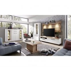 Red Living Buffet haut Parolin - Avec éclairage - Blanc -Meubles de salle à manger Soldes Magasin 1000212344 200507 14284900082 MOOD DETAILS P000000001000212344 mood