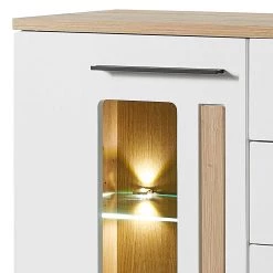 Red Living Buffet haut Parolin - Avec éclairage - Blanc -Meubles de salle à manger Soldes Magasin 1000212344 200507 14290300087 DETAILS P000000001000212344