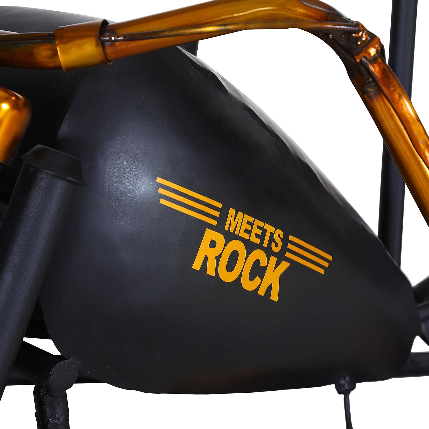 Ars manufacti Bar Chopper - Manguier massif / Métal - Manguier / Noir 4 Ars manufacti Bar Chopper - Manguier massif / Métal - Manguier / Noir – Image 4