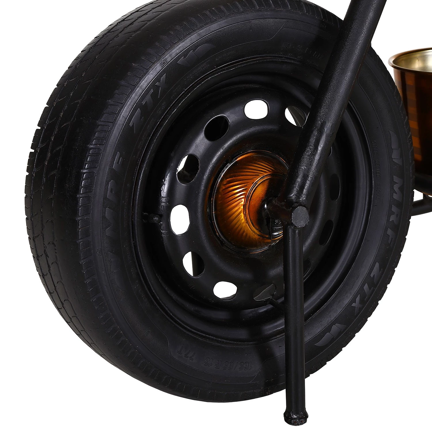 Ars manufacti Bar Chopper - Manguier massif / Métal - Manguier / Noir 6 Ars manufacti Bar Chopper - Manguier massif / Métal - Manguier / Noir – Image 6