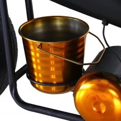 Ars manufacti Bar Chopper - Manguier massif / Métal - Manguier / Noir 15 Ars manufacti Bar Chopper - Manguier massif / Métal - Manguier / Noir -Meubles de salle à manger Soldes Magasin 1000213175 200511 14172300014 DETAILS P000000001000213175