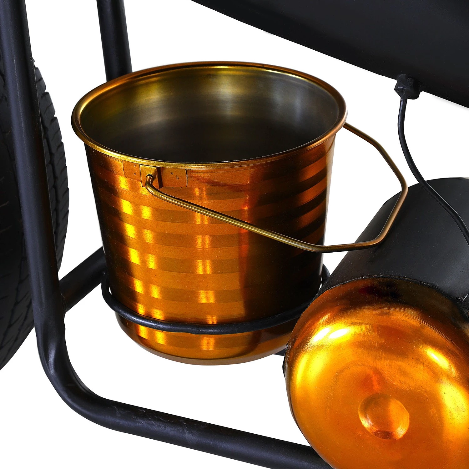 Ars manufacti Bar Chopper - Manguier massif / Métal - Manguier / Noir 8 Ars manufacti Bar Chopper - Manguier massif / Métal - Manguier / Noir – Image 8