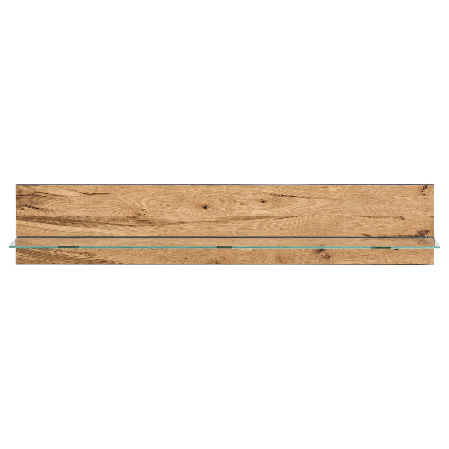 Naturoo Étagère murale Ironwood - Placage en bois véritable / Chêne vieilli / Gris - Largeur : 168 cm 3 Naturoo Étagère murale Ironwood - Placage en bois véritable / Chêne vieilli / Gris - Largeur : 168 cm – Image 3