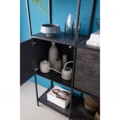 Fredriks Étagère Meon III - Chêne gris - Largeur : 150 cm -Meubles de salle à manger Soldes Magasin 1000213232 210104 13264800003 MOOD DETAILS P000000001000213232 mood