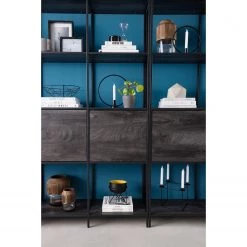 Fredriks Étagère Meon III - Chêne gris - Largeur : 150 cm -Meubles de salle à manger Soldes Magasin 1000213232 210104 13264800007 MOOD DETAILS P000000001000213232 mood