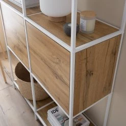 Fredriks Étagère Meon III - Imitation chêne - Largeur : 101 cm 50 Fredriks Étagère Meon III - Imitation chêne - Largeur : 101 cm -Meubles de salle à manger Soldes Magasin 1000213233 201124 10313800030 DETAILS P000000001000213233