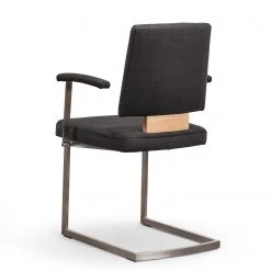 GWINNER Chaise cantilever Nina II - Cuir Toledo : Noir 9 GWINNER Chaise cantilever Nina II - Cuir Toledo : Noir -Meubles de salle à manger Soldes Magasin 1000213664 200529 06231700065 DETAILS P000000001000213664