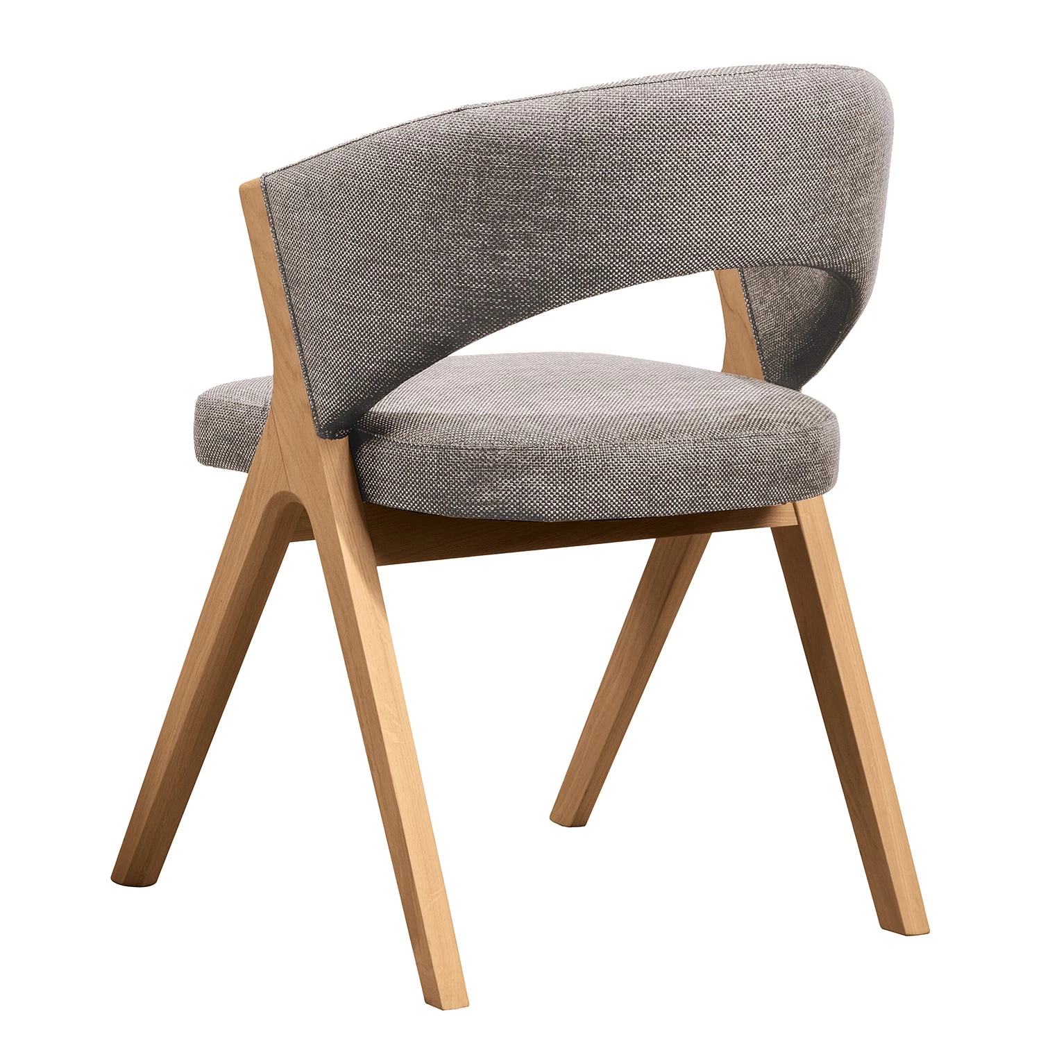 GWINNER Chaise à accoudoirs Susann - Tissu Florida : 118 Greige 3 GWINNER Chaise à accoudoirs Susann - Tissu Florida : 118 Greige – Image 3