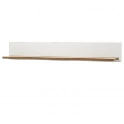 Norrwood Etagère murale Proville - Imitation chêne blanc / Imitation chêne - Largeur : 130 cm