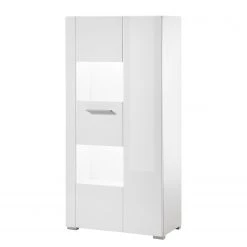 Loftscape Buffet haut Cely I - Blanc brillant / Blanc mat