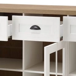 Norrwood Buffet Proville I - Imitation chêne blanc / Imitation chêne -Meubles de salle à manger Soldes Magasin 1000213890 200525 13141600101 DETAILS P000000001000213890