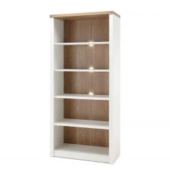 Norrwood Étagère Proville I - Imitation chêne blanc / Imitation chêne