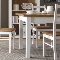 Norrwood Table Proville - Imitation chêne blanc / Imitation chêne 17 Norrwood Table Proville - Imitation chêne blanc / Imitation chêne -Meubles de salle à manger Soldes Magasin 1000213904 200525 13160400199 DETAILS P000000001000213904