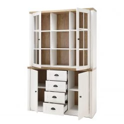 Norrwood Vaisselier Proville II - Imitation chêne blanc / Imitation chêne -Meubles de salle à manger Soldes Magasin 1000213908 200525 13162900222 DETAILS P000000001000213908