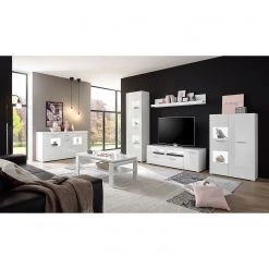 Loftscape Buffet Cely - Blanc brillant / Blanc mat -Meubles de salle à manger Soldes Magasin 1000213912 200525 13163300226 MOOD DETAILS P000000001000213912 mood