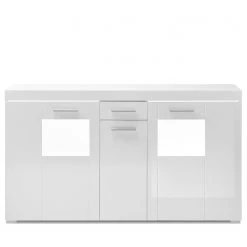 Loftscape Buffet Cely - Blanc brillant / Blanc mat -Meubles de salle à manger Soldes Magasin 1000213912 200525 13163400227 DETAILS P000000001000213912