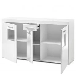 Loftscape Buffet Cely - Blanc brillant / Blanc mat -Meubles de salle à manger Soldes Magasin 1000213912 200525 13163500228 DETAILS P000000001000213912