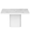 Temahome Table Dusk II - Marbre - Marbre / Blanc