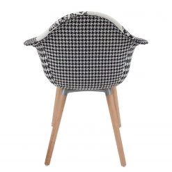 Kayoom Chaises à accoudoirs Dave (lot de 2) - Tissu / Hêtre massif - Noir / Blanc 11 Kayoom Chaises à accoudoirs Dave (lot de 2) - Tissu / Hêtre massif - Noir / Blanc -Meubles de salle à manger Soldes Magasin 1000214187 200529 06033400068 DETAILS P000000001000214187