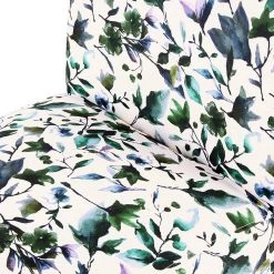 Kayoom Chaises capitonnées Indira II - Tissu / Hêtre massif - Noir / Vert et blanc -Meubles de salle à manger Soldes Magasin 1000214193 200529 06041400119 DETAILS P000000001000214193