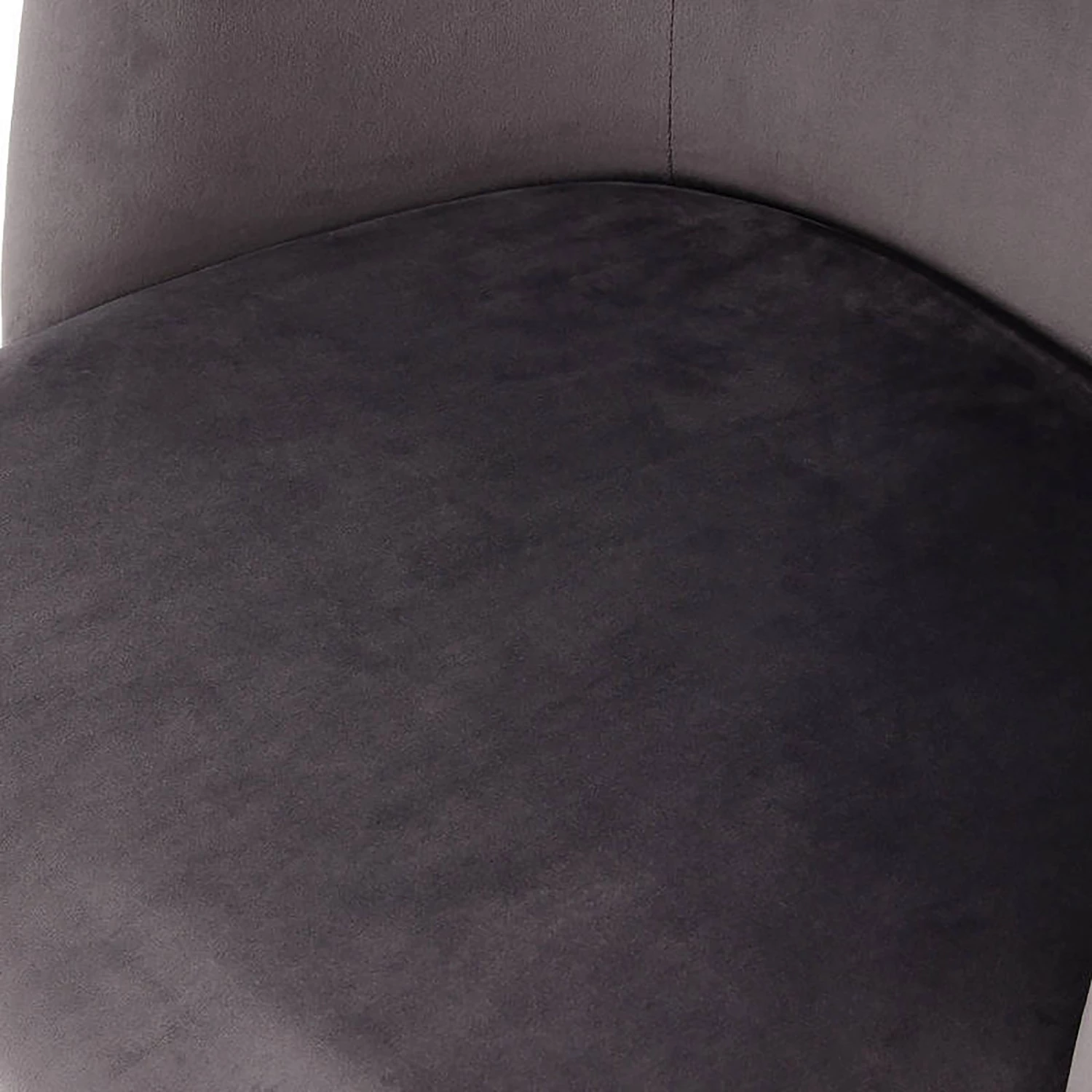 Kayoom Chaises capitonnées Celina (lot de 2) - Velours / Métal - Imitation hêtre - Gris 6 Kayoom Chaises capitonnées Celina (lot de 2) - Velours / Métal - Imitation hêtre - Gris – Image 6