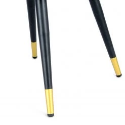 Kayoom Chaise à accoudoirs Amino - Velours / Acier - Gris / Doré 12 Kayoom Chaise à accoudoirs Amino - Velours / Acier - Gris / Doré -Meubles de salle à manger Soldes Magasin 1000214226 200529 06073300373 DETAILS P000000001000214226