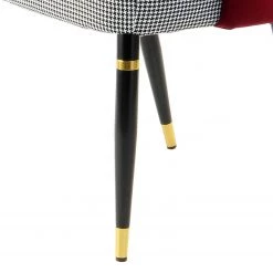 Kayoom Chaises capitonnées Courtney (lot de 2) - Velours / Partiellement en eucalyptus massif - Rouge / Doré 13 Kayoom Chaises capitonnées Courtney (lot de 2) - Velours / Partiellement en eucalyptus massif - Rouge / Doré -Meubles de salle à manger Soldes Magasin 1000214237 200529 06084700469 DETAILS P000000001000214237